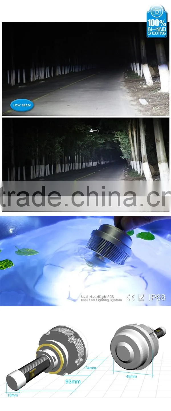 New LED H8 H9 H11 led auto headlights car use led headlight