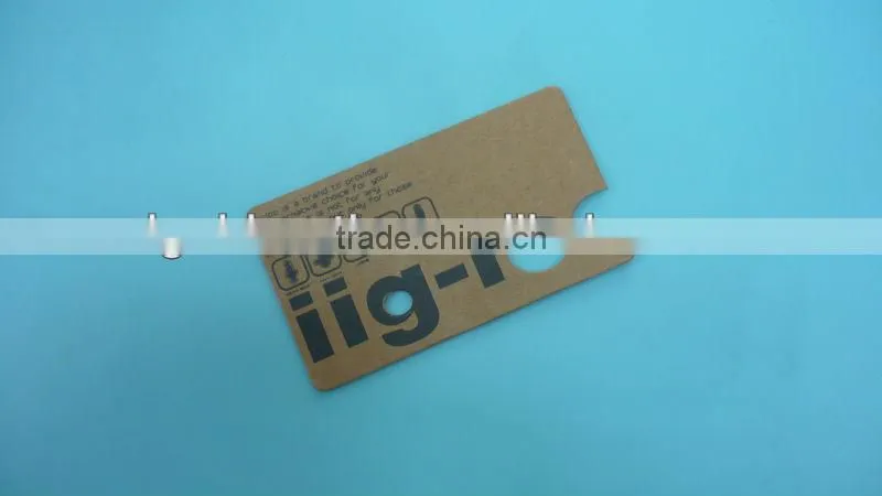 Paper label for brand logos