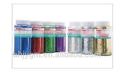 Bottle packing Hexagonal Shape Coloful Decoration Glitter Powder