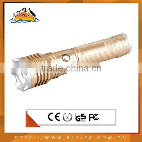 Keen New Power China Factory Cheap Telescopic Led Flashlight