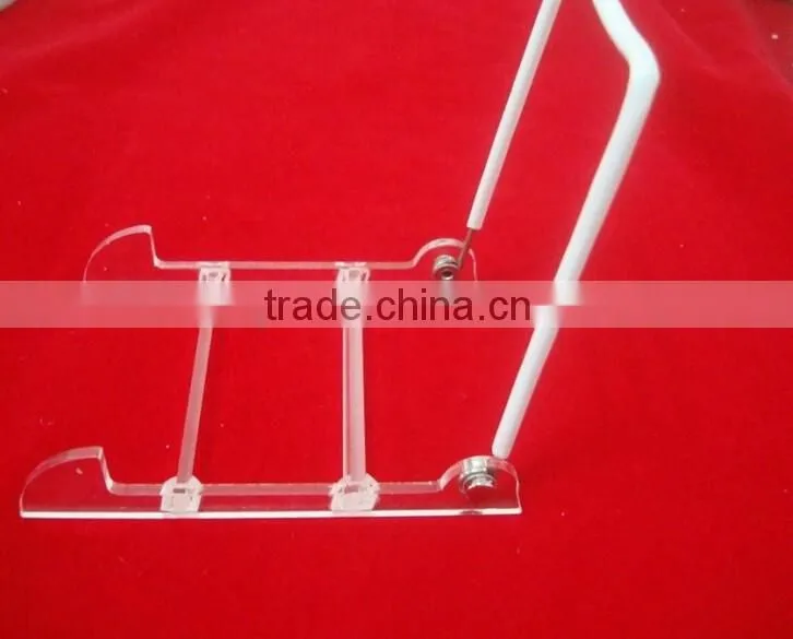 acrylic countertop plate easel/plate stand