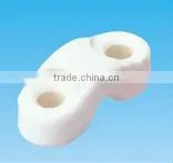 Ceramic eyelet, pigtail ring, rod and tube