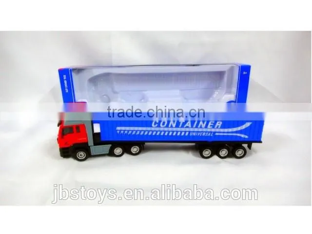 metal toy car, alloy container car