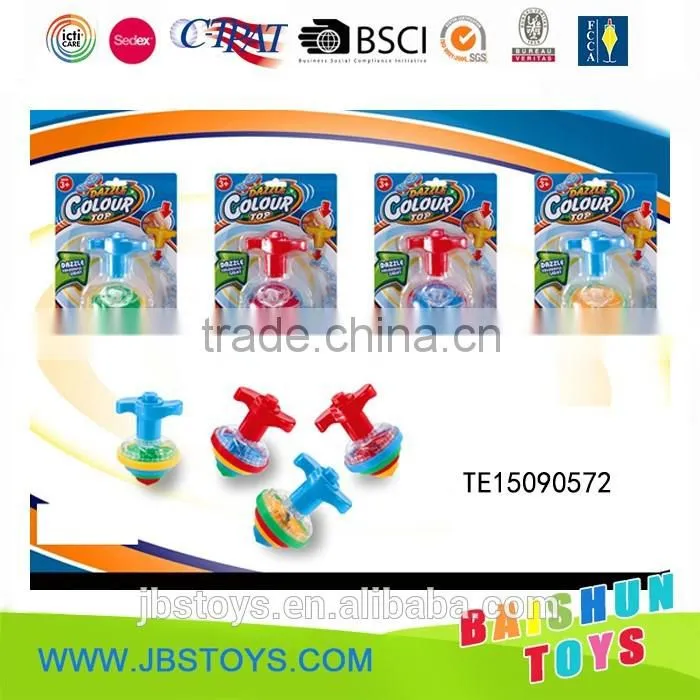 light up spinning top toy