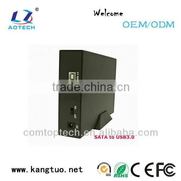 USB 3.0 3.5" SATA Hard Disk Drive Enclosure External Case