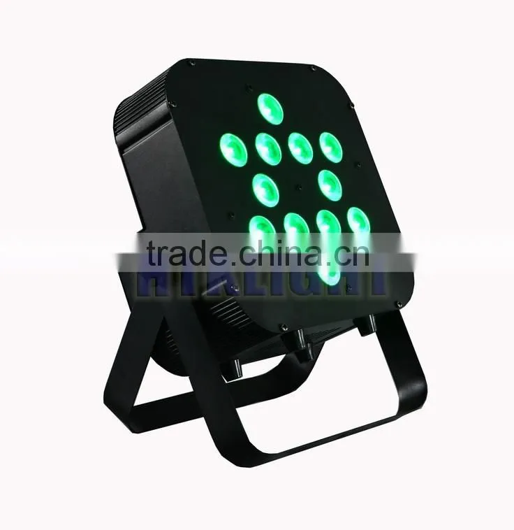12*10W 4in1 RGBW led flat par light