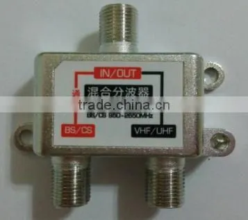 Cable TV Accessory 5-2150 Mhz SAT/ANT Diplexer