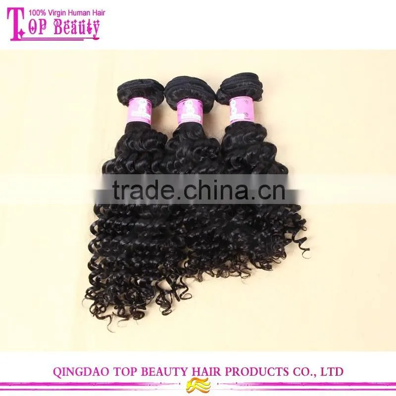 Tangle free no shedding virgin malaysian deep curly hair weave wholesale cheap malaysian hair extension