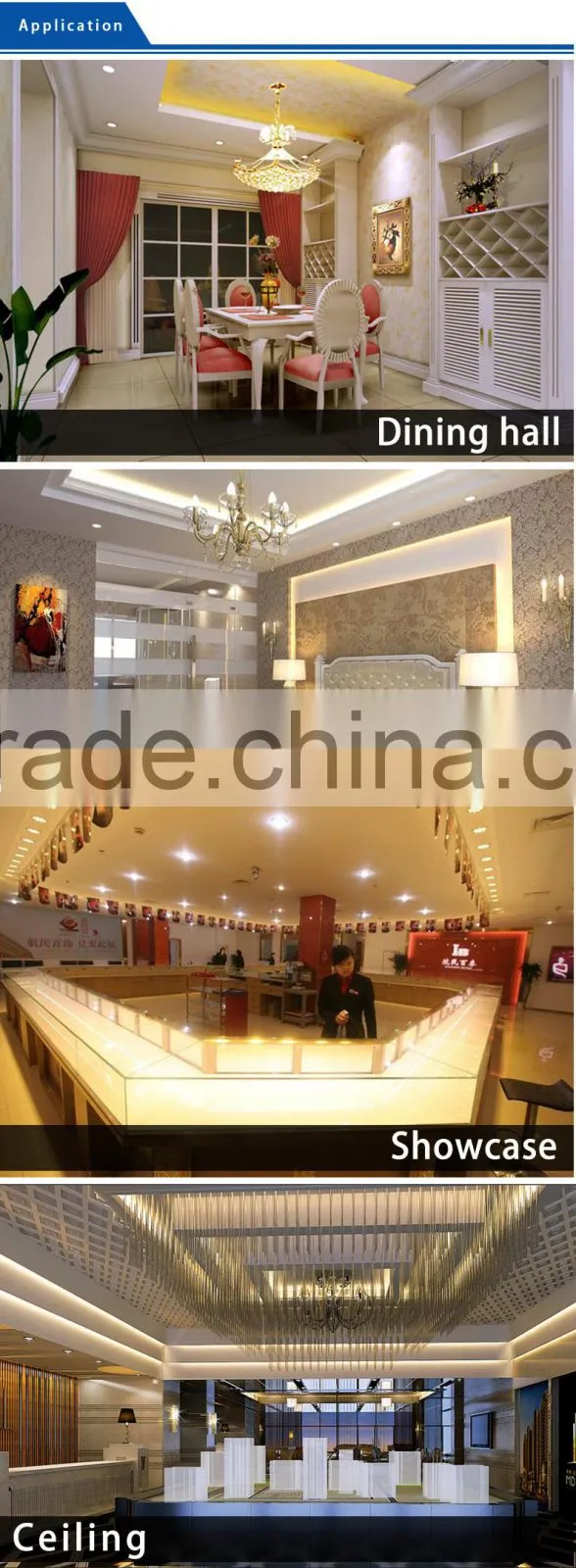 10W SMD5730 pop Indoor round crystal ceiling recessed led drop panel light retrofit board