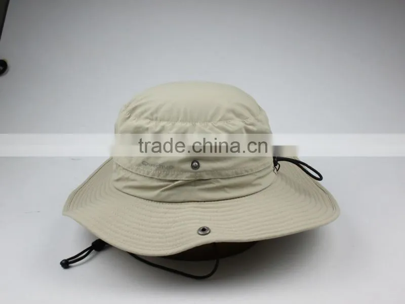 stylish custom men bucket hats with string