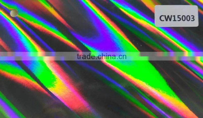 seamless rainbow hologram hot stamping foil