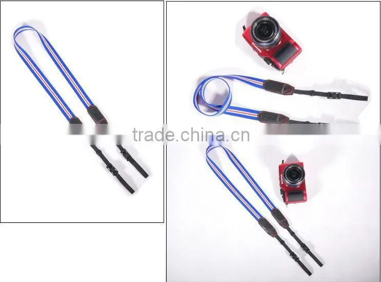 LYNCA LA series multicolored striated cute camera straps for nikon panasonic olympus and canon camera
