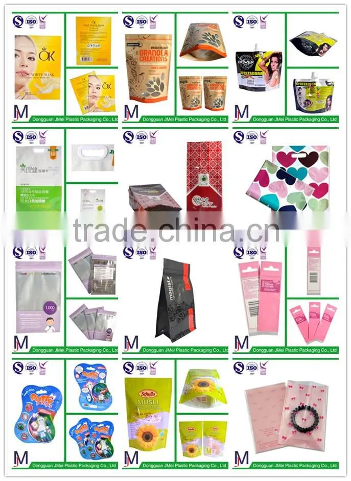 2017 custom frozen food packaging fruits juice printing bag