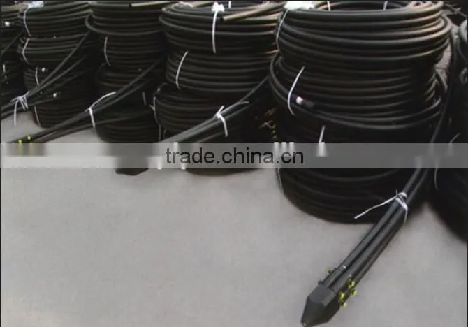 PN16 underground PE plastic water pipe