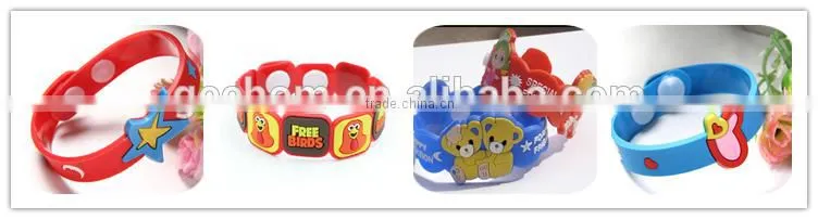 Christmas silicone gifts, silicone bracelet, silicone wristband