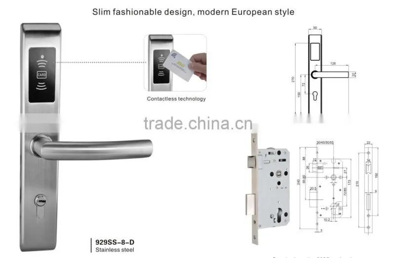 RFID Card Lock,hotel room locks, rf lock