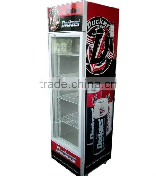 235L Upright Showcase Cooler, Beverage Display Case