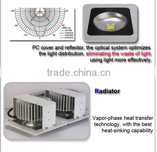 120 Watt Gas Station LED Canopy Lights Dot Approved LED Lights