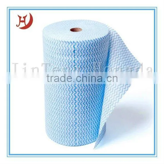 Spunlace nonwoven wipers for industry application