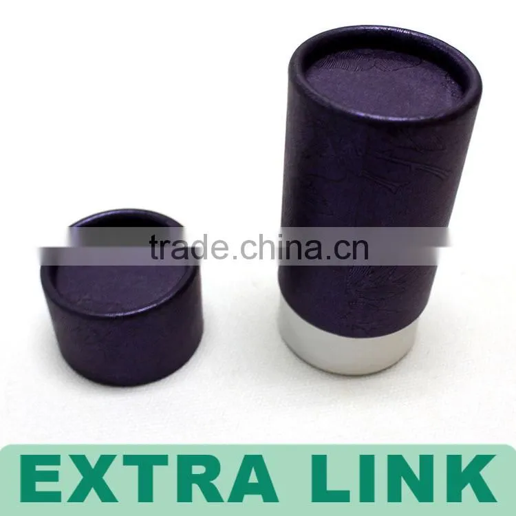 Fashion Slim long purple fancy paper made luxury empty paper lipstick tube