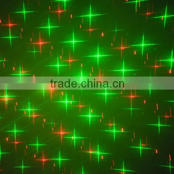 100mW RG 4 Gobos Mini Twinkling Laser Light