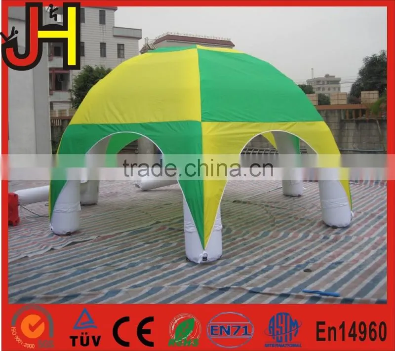 Professional best quality 6m high with 4 legs inflatable spider tent