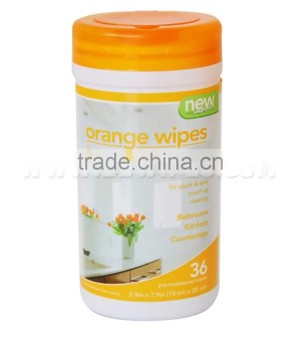 Kitchen Wet Wipe Cleaning Household Cleaning Wet Tissue in Canister