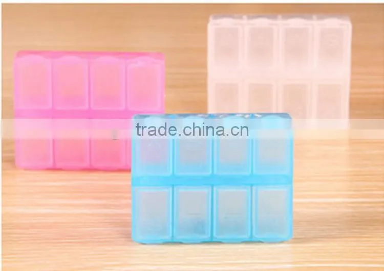 Top Grade Hot Selling Waterproof Plastic Pill Box With Lid
