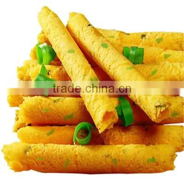 2014 hot sale and high efficiency Crispy biscuit roll making machine