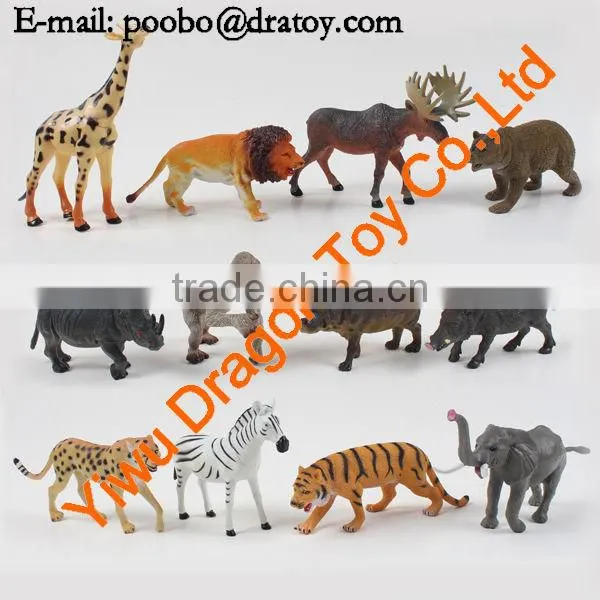 plastic forest animal toy, forest animal toys