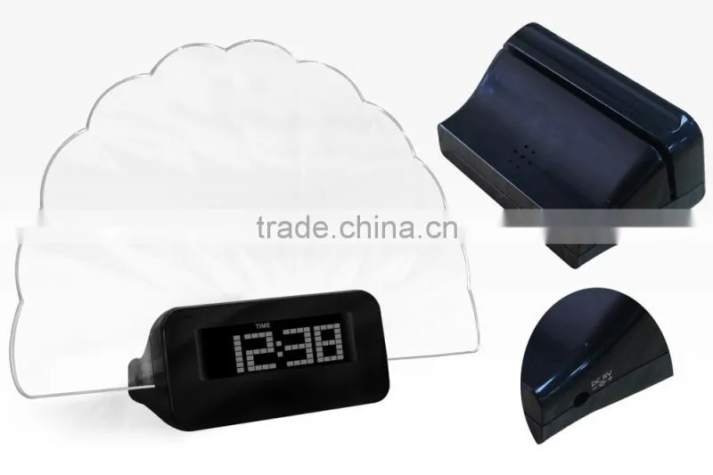Digital World Time LED Alarm Clock with Calendar