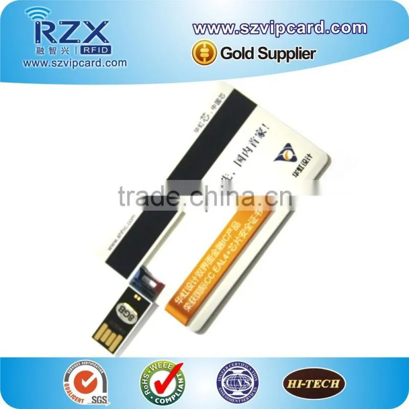 Large manufacturing plastic promotion flash drive christmas gift card USB card