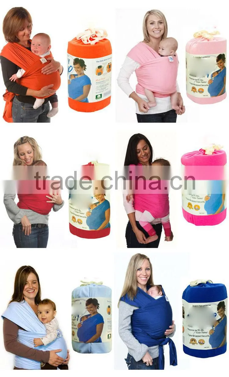 Customize baby sling stretchy wrap carrier for newborn baby/baby carrier wrap