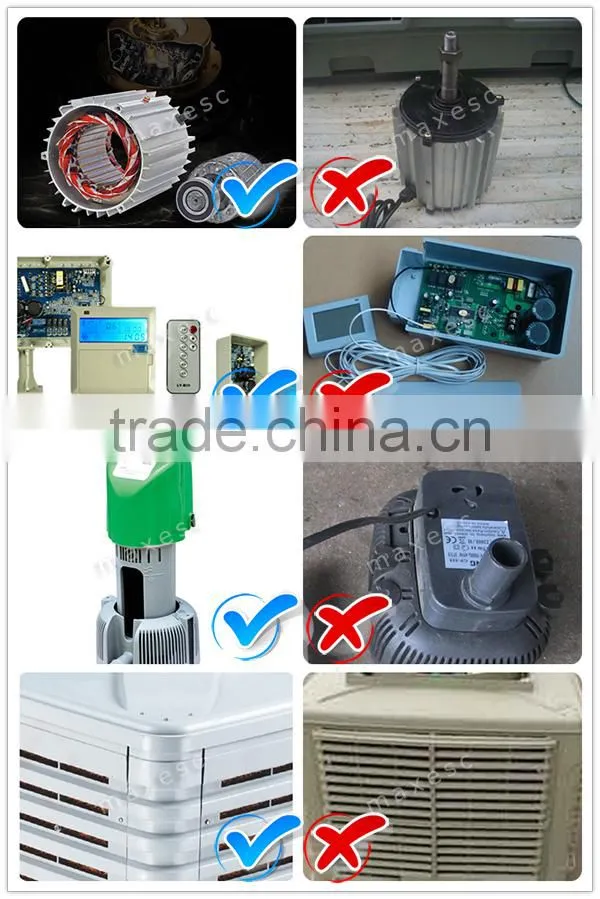 CE green aircoolers green cooler cooling ventilator
