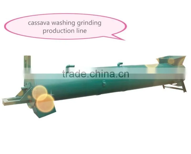 we supply big capacity cassava peeling machine +8618637188608