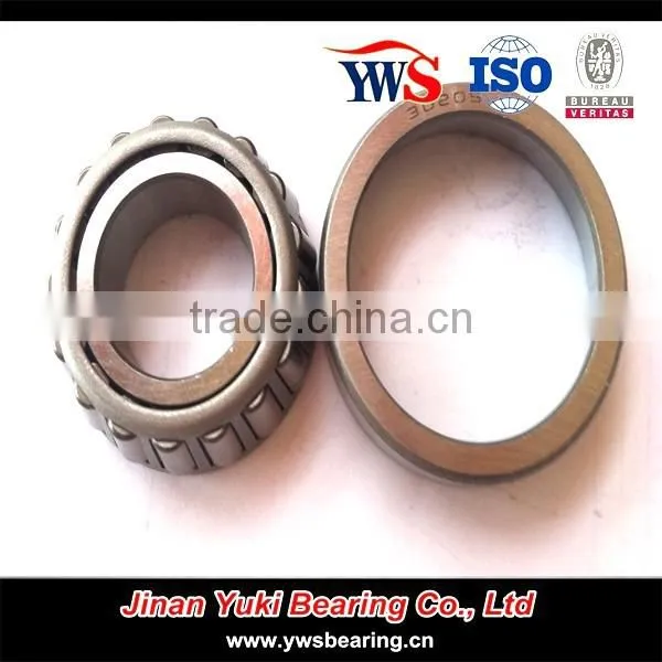 High quality low noise long life tapered roller bearings 30205