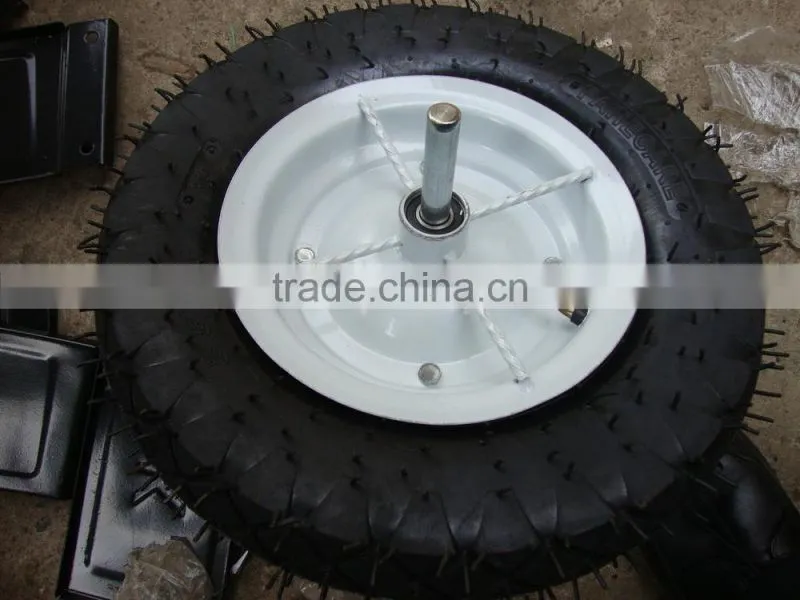 Peru Truper wheelbarrow wheel use different rim