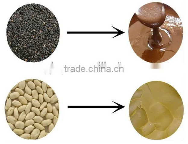 factory price !new sesame mill in widely use/tahini paste making machine