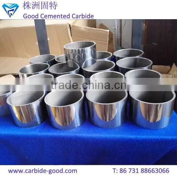 OEM round tungsten carbide die bushing /cemented sleeve