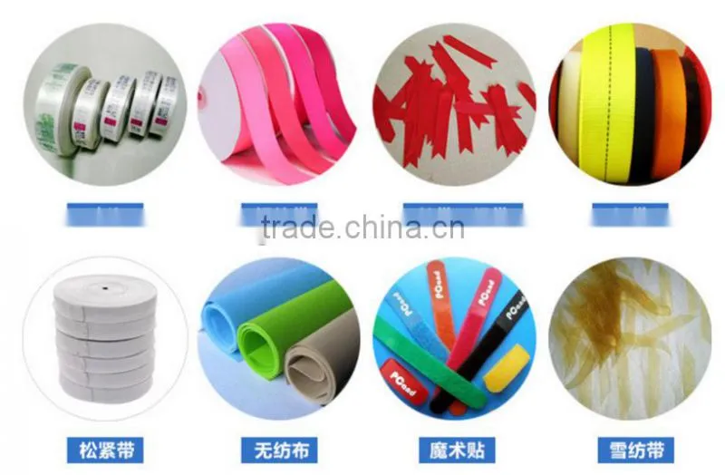 ultrasonic elastic cutting machine for textil V shape, angle shape, rotary cutting machine