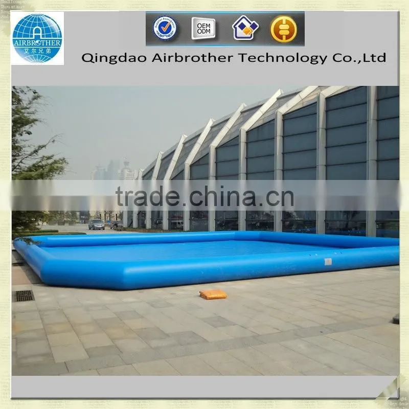 Inflatable PVC pool for water sports
