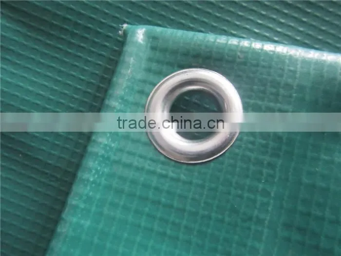 Heavy Duty PVC tarps with metal grommets, flame retardant