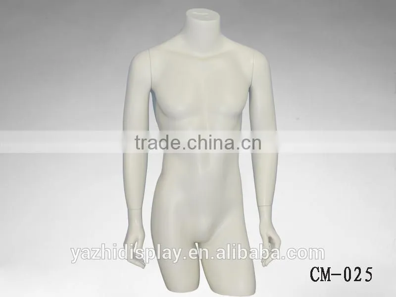 Fashion new pose male torso mannequin with stand for sale