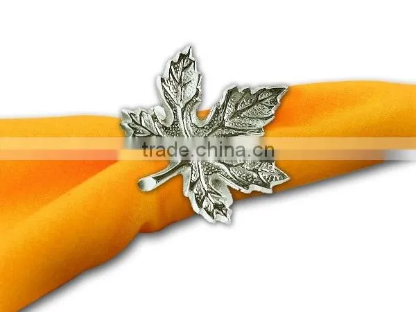 Decorative metal Napkin rings, wedding napkin ring, handmade napkin rings