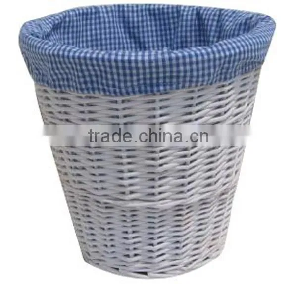 Cheap wicker trash can waste bin for sale