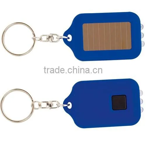 mini keyring with solar power light