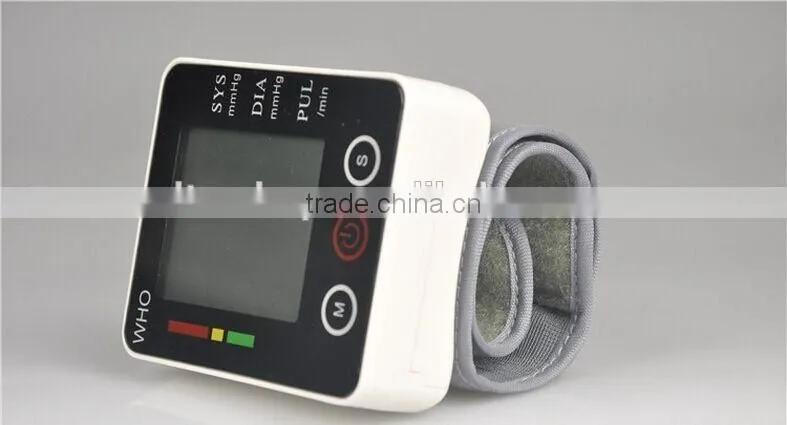 2016 Hot sale Self-help digital Wrist Blood pressure monitor Intelligent automatic pressure Blood pressure monitor