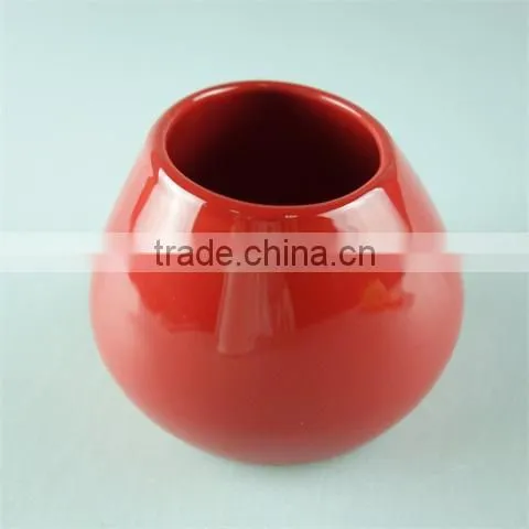 Heart shape white ceramic vases for flower/decorate use in stock