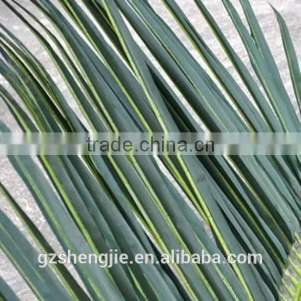 manufacturer garden decorative plastic artificial palm tree leaves