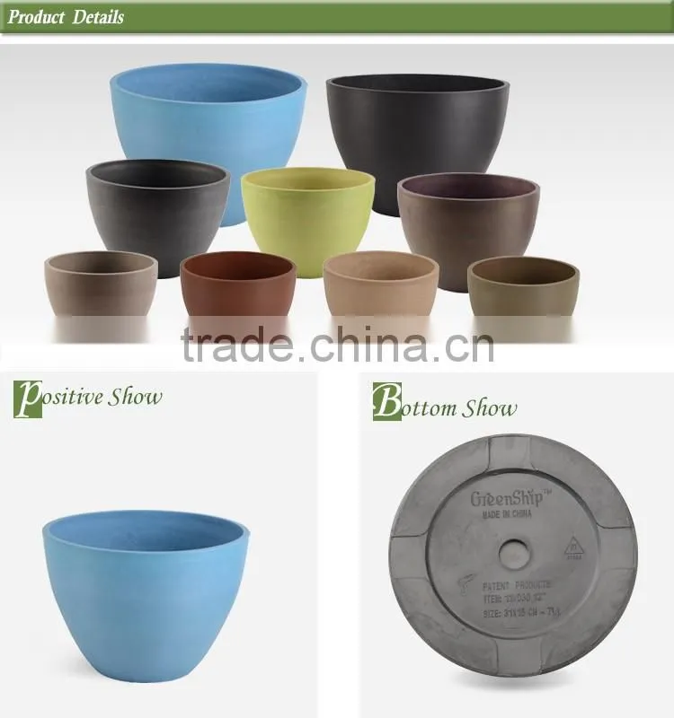 decorative restaurant cheap flower pot